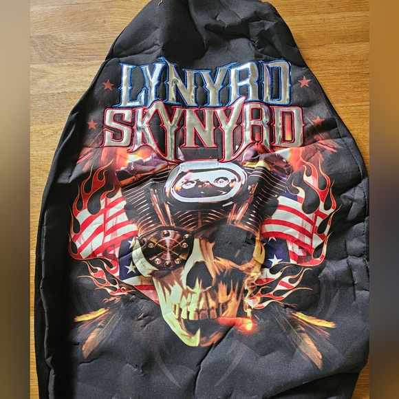 Lynyrd Skynyrd Rockn Ride Black BellBrand Universal Bucket Seat Cover New in Box - Picture 4 of 13